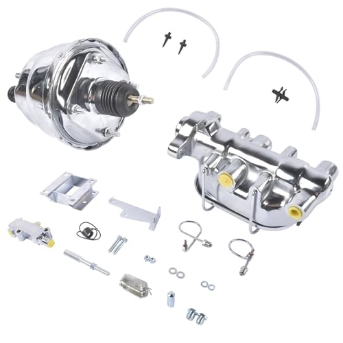 Kit tambour de rechange chevy Bel Air One-Fifty Two-Ten 1955-1957 chromé 17,8 cm