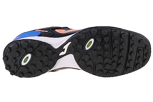 Joma Football Shoes Top Flex 2201 Black Royal Turf, Black, 9.5 Us #TOP4