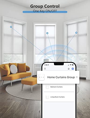 【Fonction pourcentage】Interrupteur Volet Roulant Connecté,Module Volet Roulant WiFi,Commutateur Rideau Stores Intelligent,Compatible avec Alexa Google Home,APP Contrôle,Minuterie,Moteur Mural Mini 4P