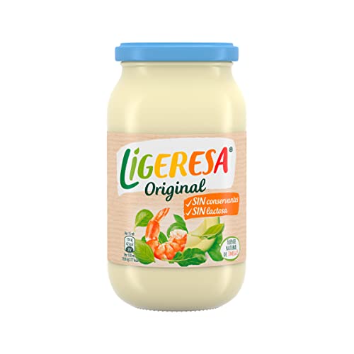 Ligeresa Salsa en Tarro Original, Apta para vegetarianos, 425 ml