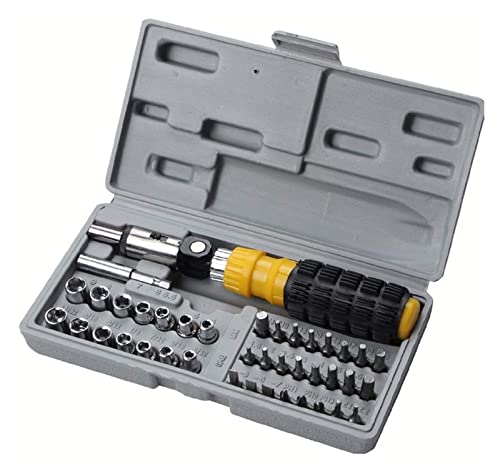 CCBFLA Drill Screwdriver Screwdriver Socket Wrench Screwdriver Set 41 In 1 Multifunction Precision Torx Hex Star Bits Keys Set Magnetic Repair Tool Kit Hand Tool