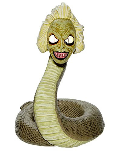 Estatua led decorativa Beetlejuice Snake multicolor