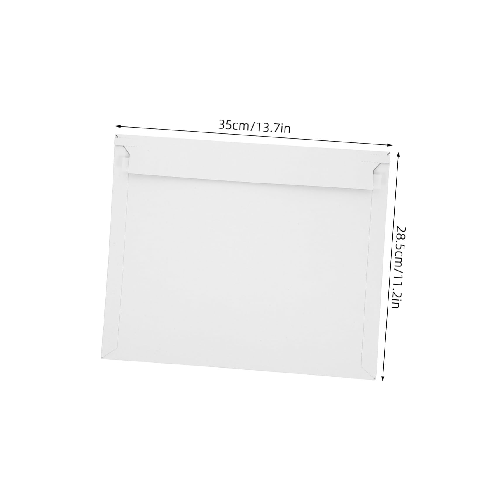 OSALADI 20pezzi Buste Per Spedizioni Postali Autosigillanti in Cartone Bianco Impermeabili e Resistenti Per Documenti Fotografici Certificati e Piccoli Oggetti