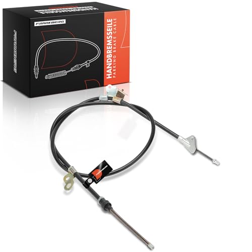 Frankberg 2x Feststellbremse Seilzug Trommelbremse Hinten Rechts Kompatibel mit Yaris P1 1.0L-1.4L 1999-2005 Replace# 464200D010