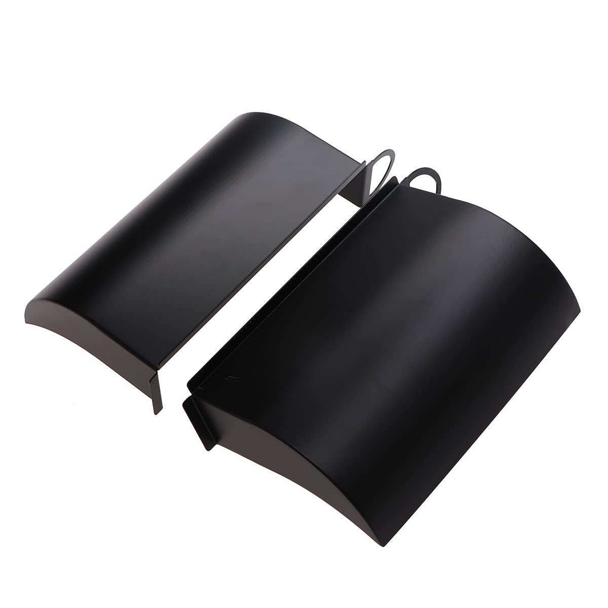 JESTOP 2 Stück Dynamische lufteinlass schaufel, Aluminum Luftstrom Ansaugdeckel, Dekorative Vent Hood Cover Kaltluftansaugsystem für BMW 3er, E90/91/92/93 316d, 318d, 320d, 325d, 330d, 335d, 316i, M3