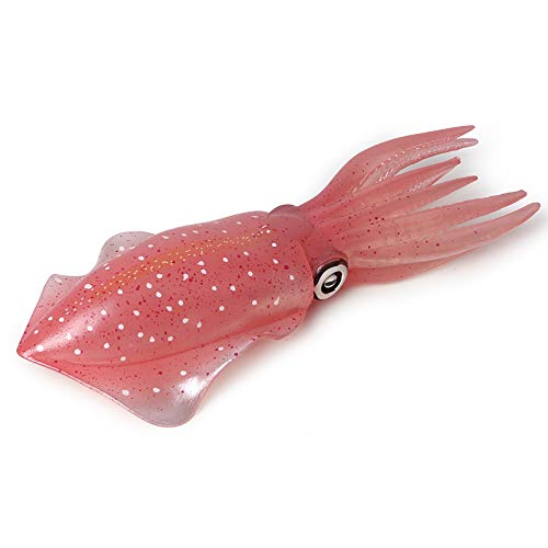 Hiawbon Simulated Sea Life Animals Figurines Realistic Plastic Ocean Animals Model For Collection Birthday Gift (Squid) #TOP9