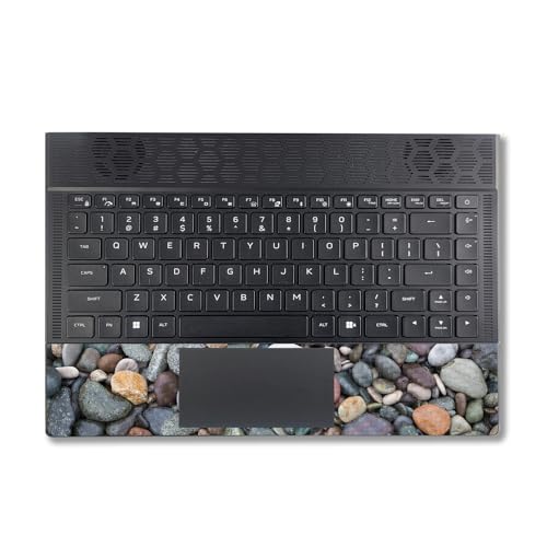 Image of MightySkins Carbon Fiber Skin Compatible with Alienware X14 R2 (2023) Full Wrap Kit - Riverbed | Protective, Durable Textured Carbon Fiber Finish | Easy to Apply & Change Styles | Made in The USA
