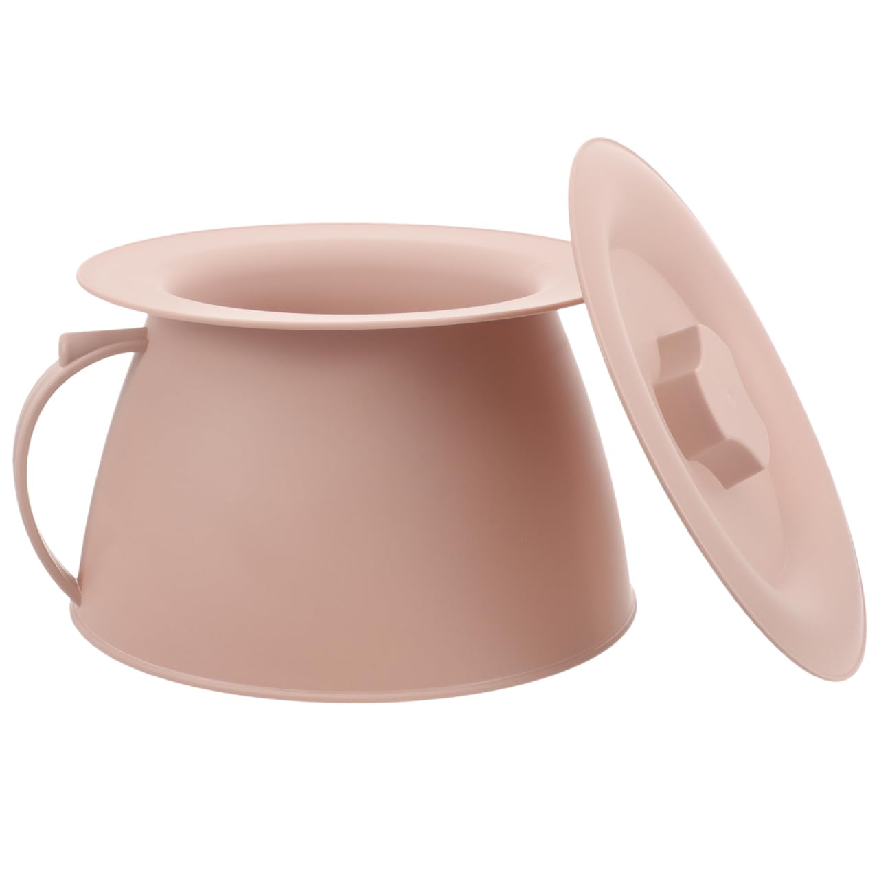 BESPORTBLE Vaso Da Notte Vasino Di Plastica Urina Padella Camera Da Letto Orinatoio Secchio Wc Portatile Sputacchiera Con Coperchio Per La Casa Ospedale Adulti Anziani Incinte Uso Di