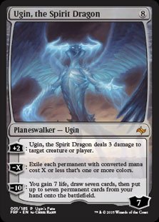 mtg 精霊龍、ウギン　ウギンの運命　英語 Amazon.co.jp: 英語版 プロモーショナル ウギンの運命 Promotional