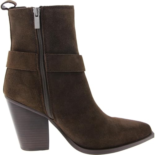 Steve Madden Womens Lakelynn Buckle Mid-Calf Boots4