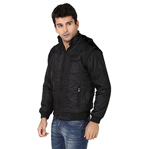 Image of Men's Solid Regular Jacket