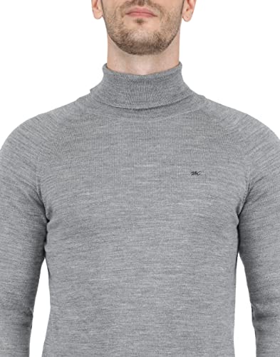 Image of Monte Carlo Men Wool High Neck Pullover Sweater