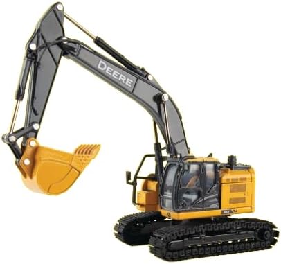 TOMY John Deere 1/50 Scale 345G LC P-Tier Excavator | Prestige Collection Die-Cast Model with Opening Panels & Moveable Boom
