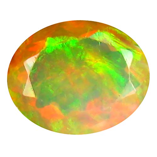Opale arc-en-ciel AAA+ de 1.54 ct pour créer une bague de haute joaillerie unique