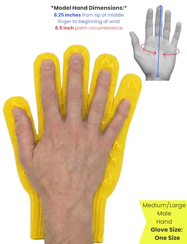 Image of Grill Armor Oven Gloves with Fingers - 932F Heat, Fire & Cut Resistant Mitts for BBQ, Grill, Cooking, Grilling, Baking, Smoker & Fire Pit