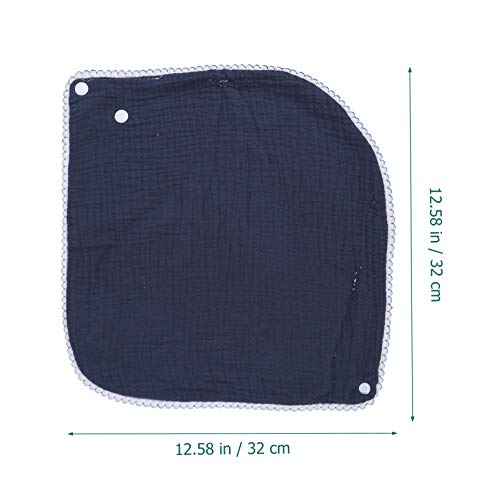 STOBOK Bibs Do Bebê Bandana Cachecol Babadores Absorvente Snaps Babando Bibs Arroto Panos de Algodão