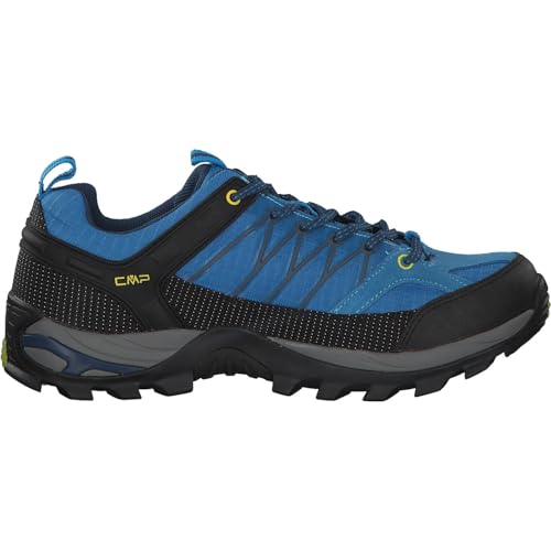 CMP Herren Rigel Low Shoe WP Trekking-& Wanderhalbschuhe, Indigo Marine, 44 EU