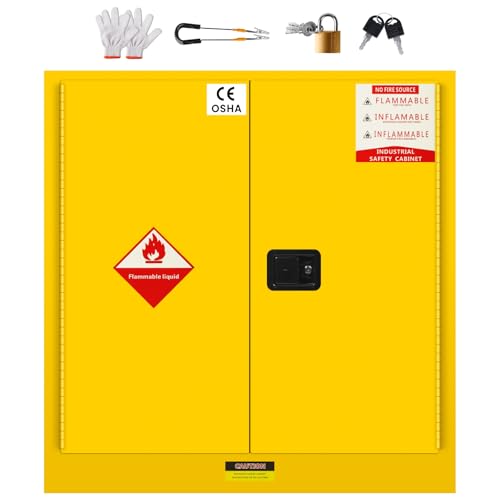 POWKOL 170 Gal Flammable Storage Cabinet, 53