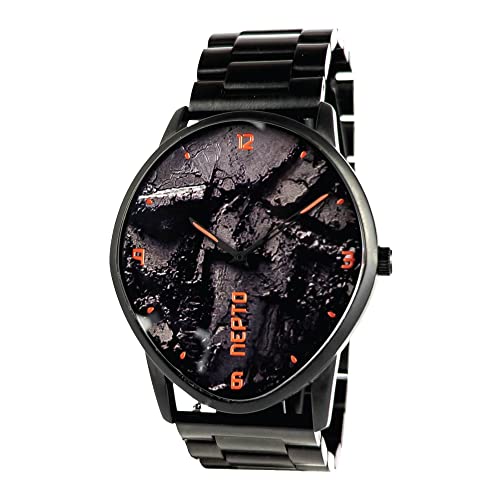 Montre Quartz Homme NEPTO N°1 Dark Side Idéale pour le Style Quotidien