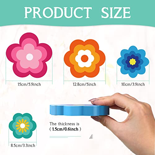 4-Pieces-Flower-Signs-Wood-Decor-Summer-Floral-Design-3D-Signs-Farmhouse-Rustic-Table-Tiered-Tray-Decor-for-Summer-Home-Bedroom-Kitchen-Outdoor-Decorations 4 Pieces Flower Signs Wood Decor Summer Floral Design 3D Signs Farmhouse Rustic Table Tiered Tray Decor for Summer Home Bedroom Kitchen Outdoor Decorations