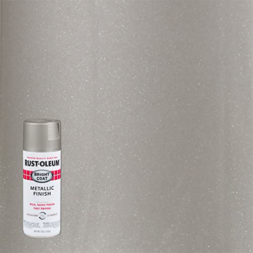 Rust-Oleum 7718830 Stops Rust Bright Coat Metallic Spray Paint, 11 Ounce (Pack Of 1), Chrome thumb #1