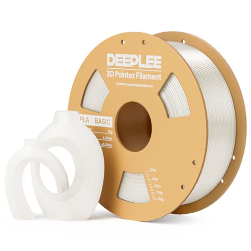 Image of PLA Basic 1.75mm 3D Printer Filament Translucent 1KG
