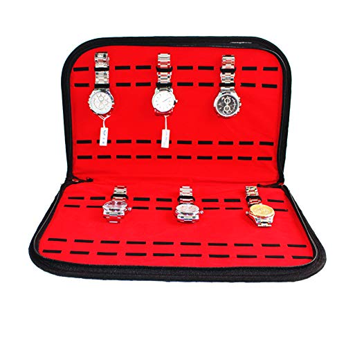 Asien 1pc del Reloj del Reloj Bolsa De Almacenamiento Organizador Exhibición del Reloj Bolsa De La Caja De Reloj Bolsa De Almacenamiento para El Reloj