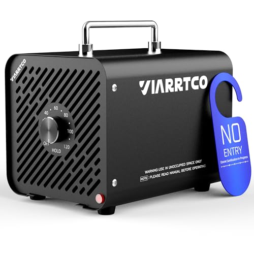 VIARRTCO Ozone Machine Generator 30000mg/h - 6000+ Sq. Ft. Ozone Machine Odor Removal for Home and...