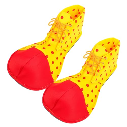 ibasenice Zapatos de de PU y Coloridos para Disfraces Adultos Cosplay y Fiestas de Halloween para Actuaciones y Carnavales