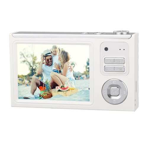 Fotocamera Digitale Compatta con Sensore da 68 MP WIFI Zoom 16x Funzione Anti-vibrazioni e Messa a Fuoco Automatica per Bambini Studenti e Adulti Scheda da Inclusa 32 GB