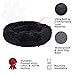 FuzzBall Fluffy Luxe Pet Bed, Calming Donut Cuddler – Machine Washable, Waterproof Base, Anti-Slip (for Small Dogs and Cats up to 25lbs)