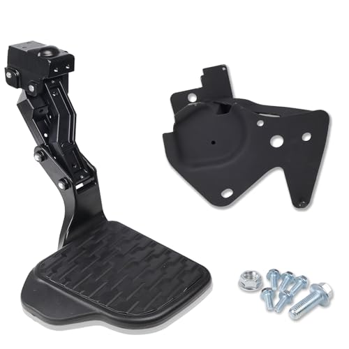 82216597AC Rear Bed StepRetractable Tailgate Bed Step Compatible with Dodge Ram 1500 2024 2025 2026 Bumper Steps for Pickup TruckReplaces 68582251aa 68582251ab