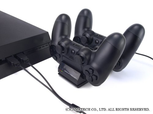 PS4用コントローラ充電スタンド『コントローラ充電スタンド4』