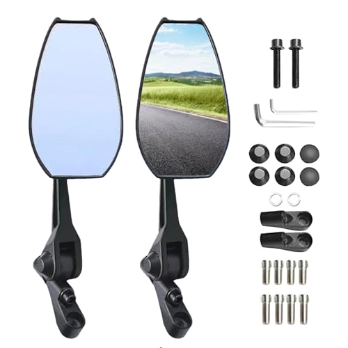 Retrovisores para scooters antivibración ideales para conducción en carretera urbana