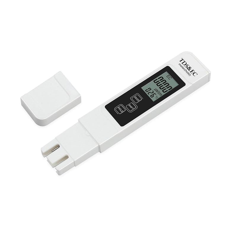 THE GALIFF STORE TDS/EC Water Quality Detector Meter for Tasting the Quality of Water Home and Kitchen Total Dissolved Solid, Temperature & Water pH Accurate Quality Measurement Meter for Aquarium-picture-13