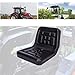 Tractor Seat Thickened PU Leather Sponge Comfortable Lawn Mower Excavator Forklift Breathable Car Accessories(Bracket Model)