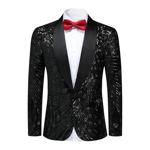 Veste de smoking scintillante homme pour briller en soirée de gala et fête