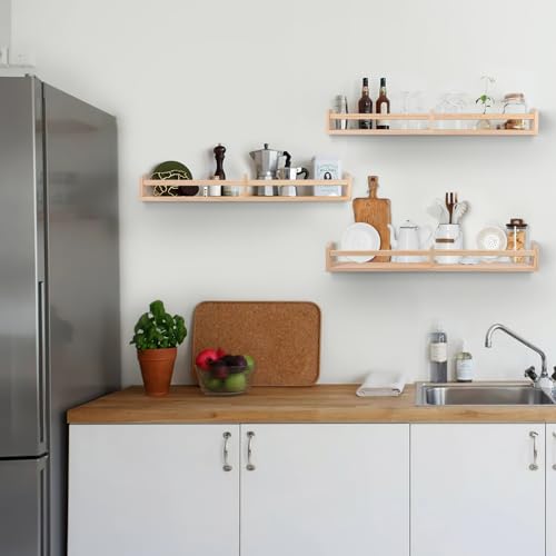 Juego de 3 estantes de pared para cuarto de bebé - 50% de descuento