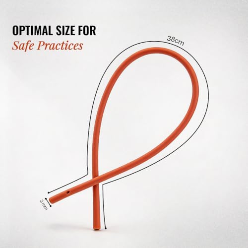 Image of Wiselife Ayurvedic Rubber Sutra Neti (Set of 10) Yoga Nasal Cleansing Tool for Neti Kriya, Improves Breathing & Sinus Relief, Reusable & Flexible Nasal Cleaning Thread