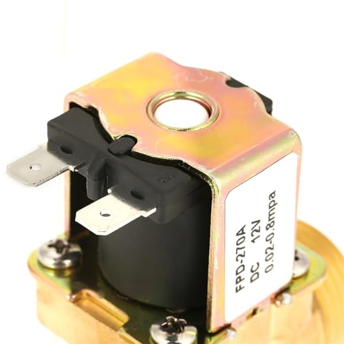 Électrovanne en laiton G3/4 DC12V de haute précision solide