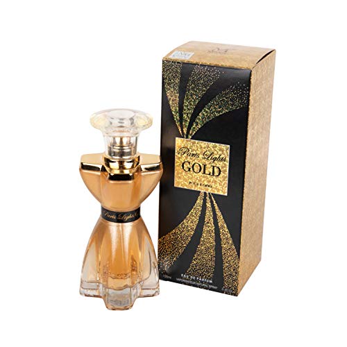 PARIS LIGHTS GOLD 3.4oz EDP-SP(impression perfume of GOLD RUSH BY PARIS HILTON)