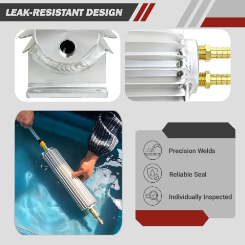 Image of 30'' Aluminum Finned Transmission Oil Coolers Dual Pass