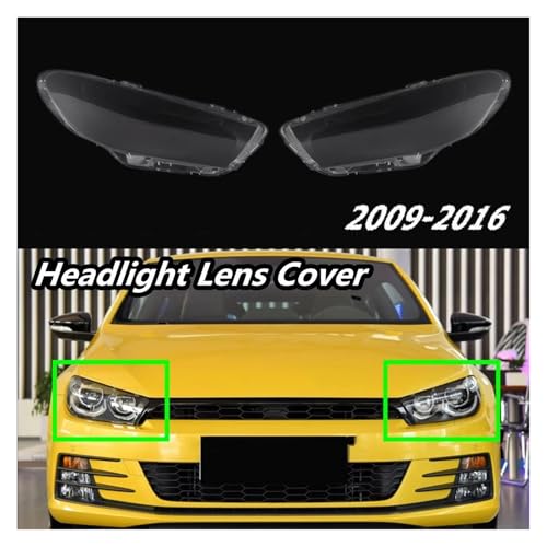 Couvercle de lentille phare VW Scirocco 2009-2016 premium gauche