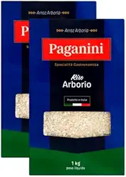 Kit 2X: Arroz Arbóreo Italiano Paganini 1kg