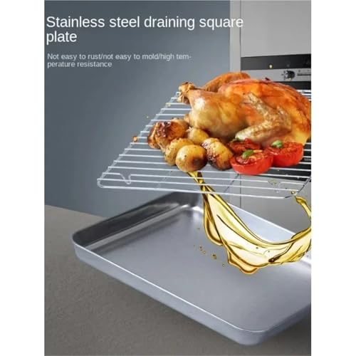 Cadre en maille en acier inoxydable 304 durable pour friture et cuisson de gâteaux