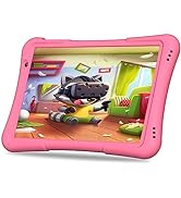 PRITOM 10 inch Kids Tablet Android 12 Tabletas 32GB, Quad-Core, 6000mAh, Large HD IPS Display, Wi...