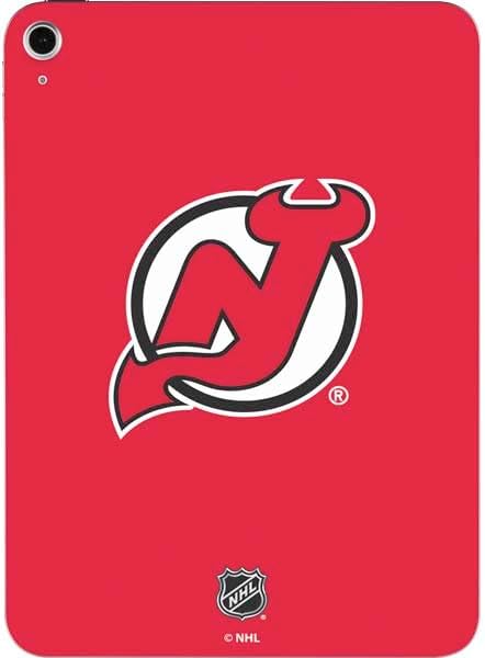 Skinit Decal Tablet Skin Compatible with iPad 11th Gen (2025) - Officially Licensed NHL New Jersey Devils Distressed Design