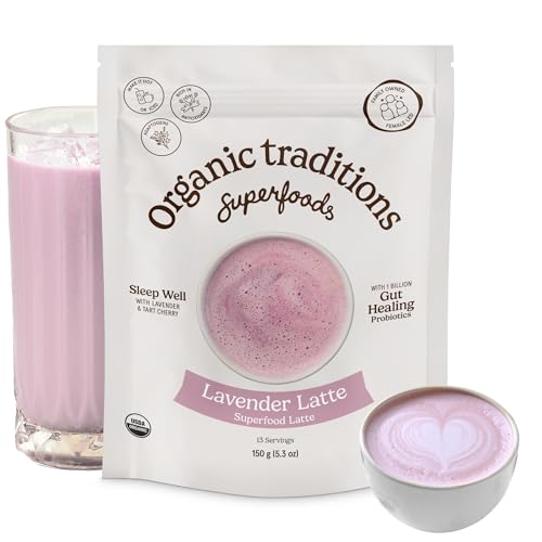 Organic Traditions Lavender Latte...