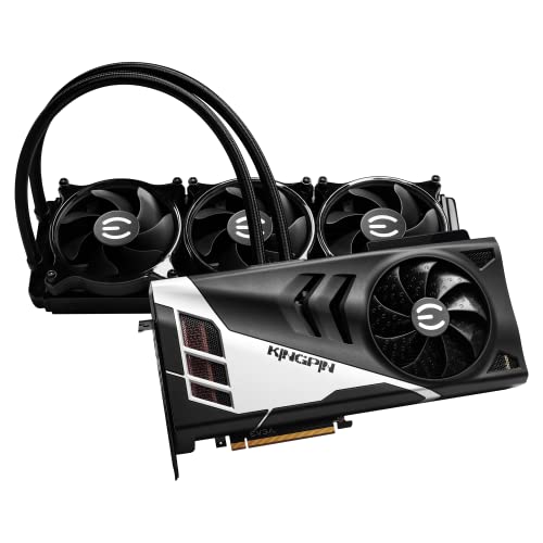 GeForce RTX 3090 Ti K|NGP|N HYBRID GAMING, 24G-P5-4998-KR, 24GB GDDR6X, iCX3, HYBRID Cooler, OLED Display, Backplate, Free eLeash - Scheda video - Immagine 1