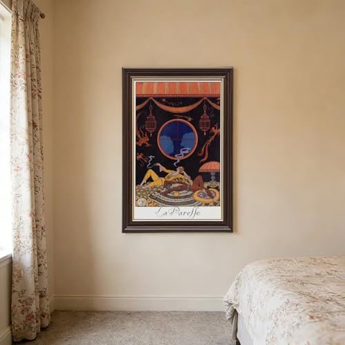 Impression sur toile Barbier La Paresse : la solution idéale pour vos murs de bureau vides - 3